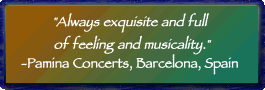 -Pamina Concerts, Barcelona, Spain